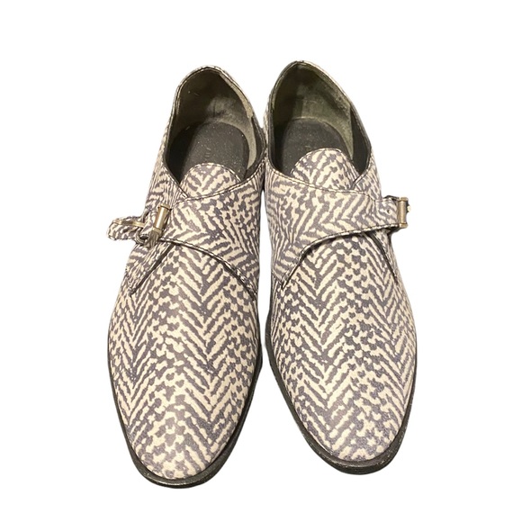 100$ OFF!!!! Alexander Wang Oxford Loafers calf hair zebra print - Picture 8 of 12